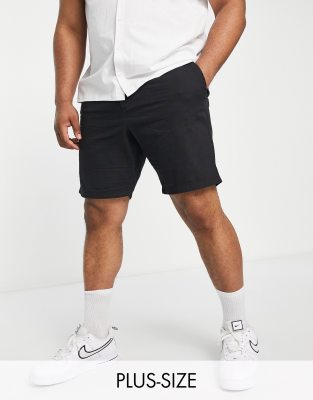 French Connection Plus - Short chino - Noir