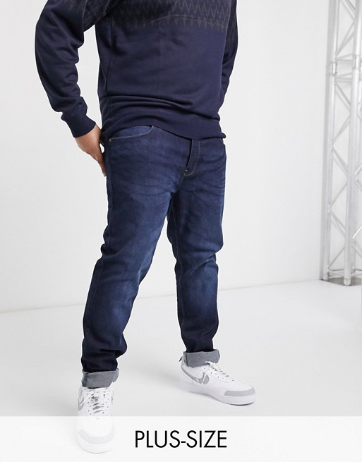 French Connection Plus skinny fit mid wash jeans