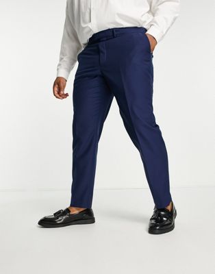 French Connection Plus slim fit plain suit trousers
