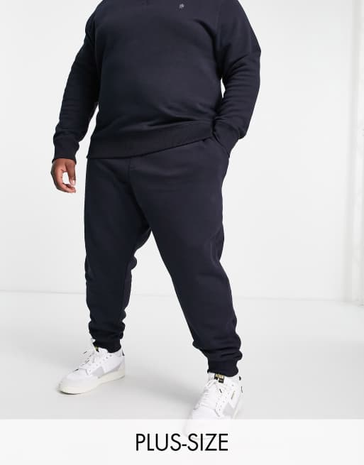 Plus size slim fit joggers sale