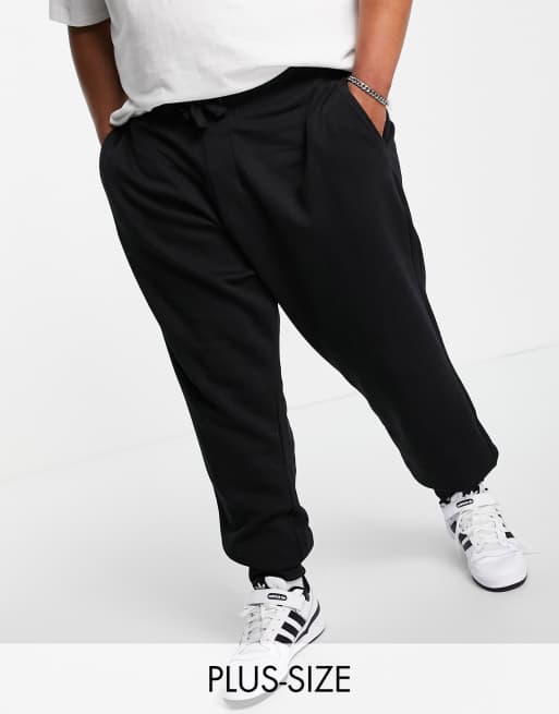 French Connection Plus - Sorte joggingbukser