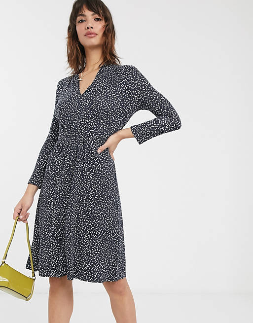 French Connection polka dot jersey dress | ASOS