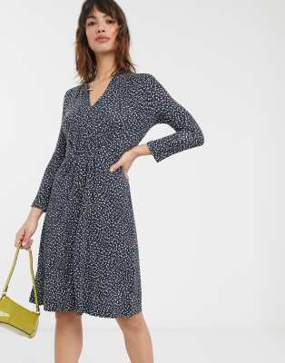 french polka dot dress