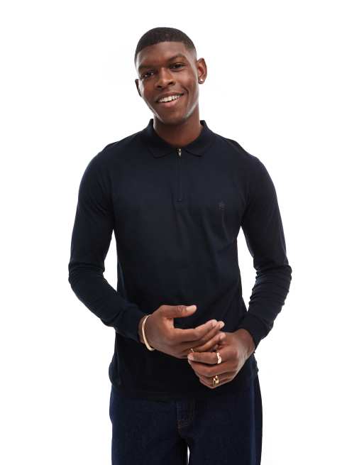 Polo lacoste fermeture eclair sale