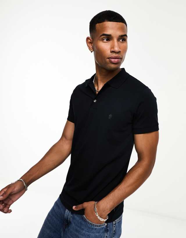 French Connection Mens - French Connection polo in navy