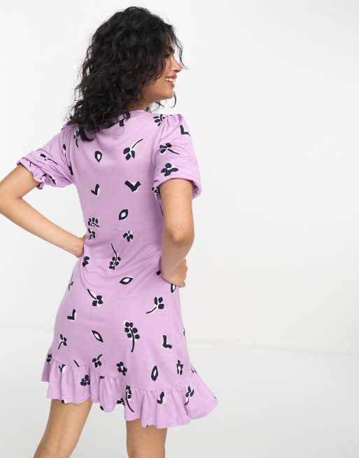 French connection lavender dress hot sale