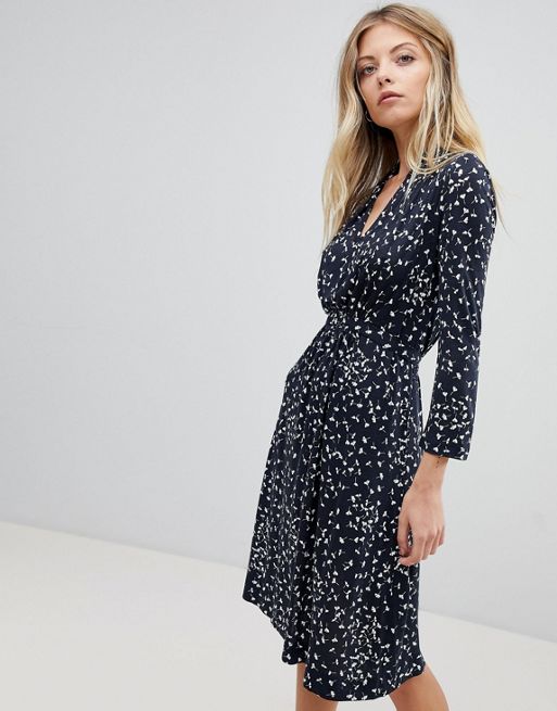 French Connection Printed Jersey Wrap Dress | ASOS