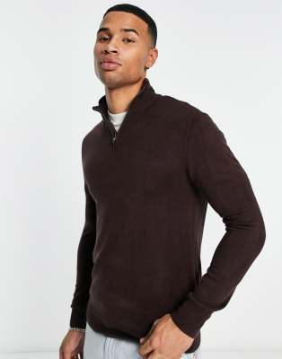 Pull Long Silvy Blanc - Demi-fermeture éclair Et Bouton Design - Taille M - Italie - Occasion