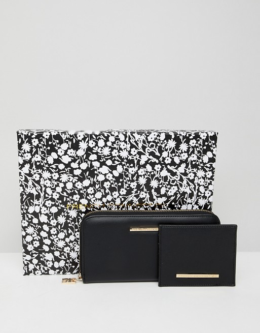 French Connection purse and cardholder gift set