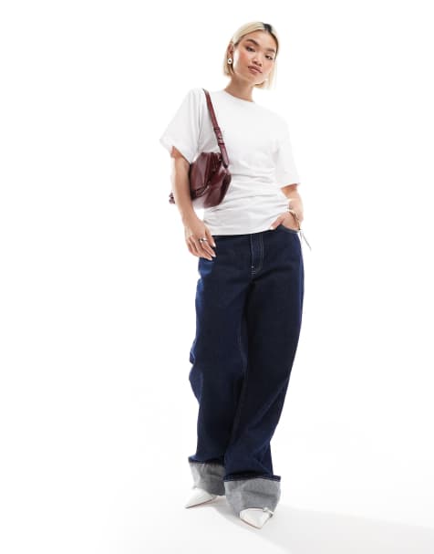 French Connection - Rallie - T-shirt met gerimpelde taille en trekkoord in wit - view 1