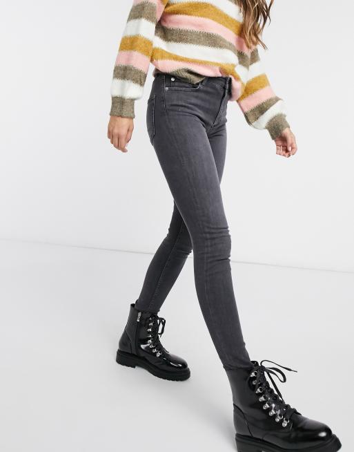 French Connection Rebound skinny jeans i koksgrå