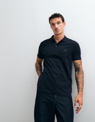 French Connection Regular Fit Polo Shirt In Blue