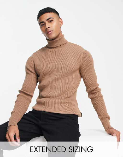 Camel neck outlet sweater