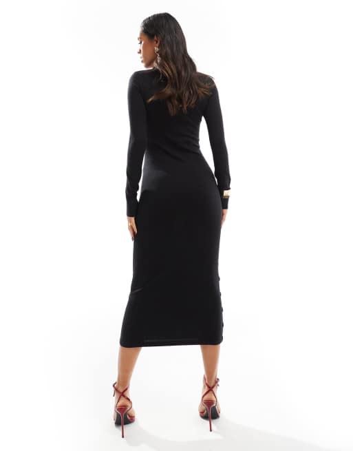 Roslyn Robe Taille Crayon Robe Crayon Courte, Col V La Redoute