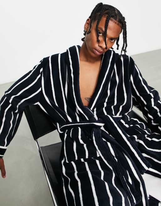 French connection 2024 mens dressing gown