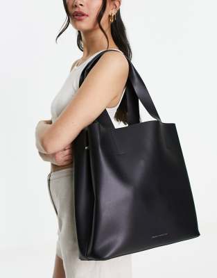 Sac Betsey Johnson Noir Cœur Bouffant - Fourre-tout Bandoulière, NEUF