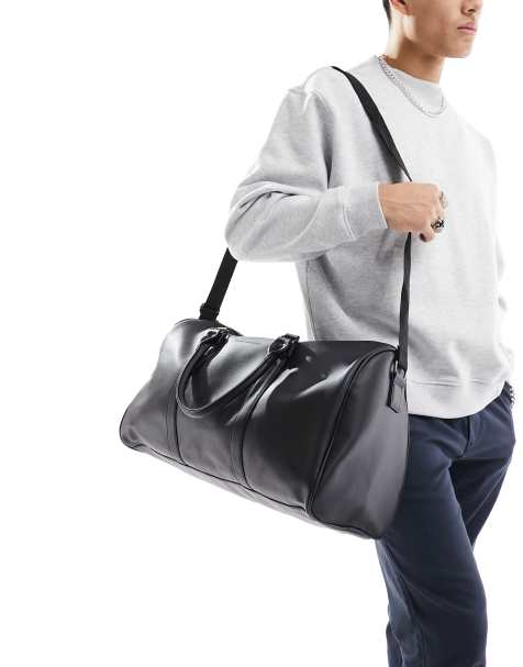 Sacs polochon Sacs polochon en cuir pour homme ASOS