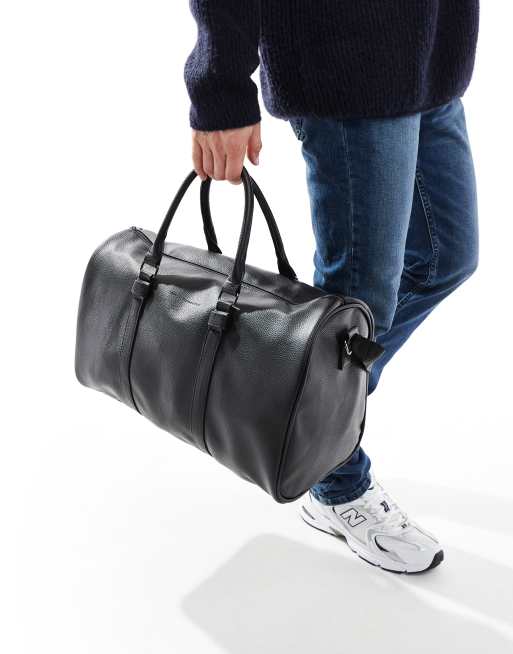 French Connection - Sac fourre-tout en similicuir - Noir