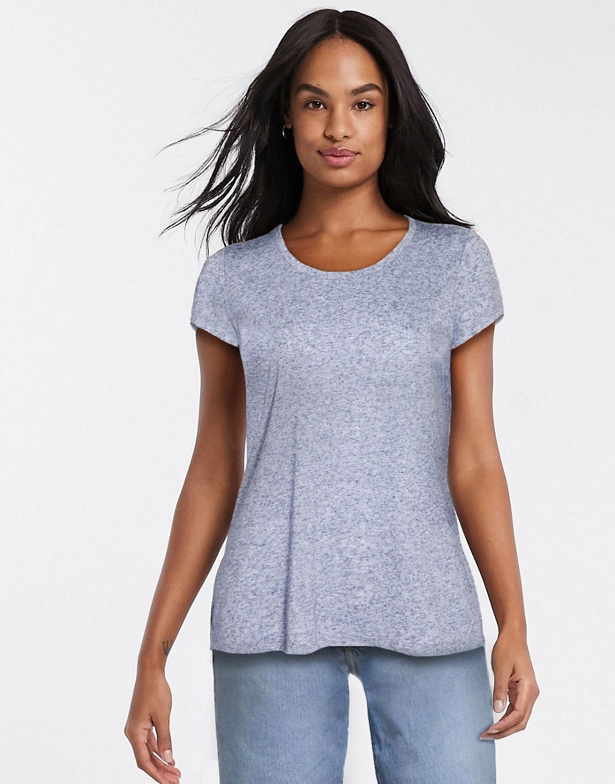 French Connection scoop neck t-shirt in grey