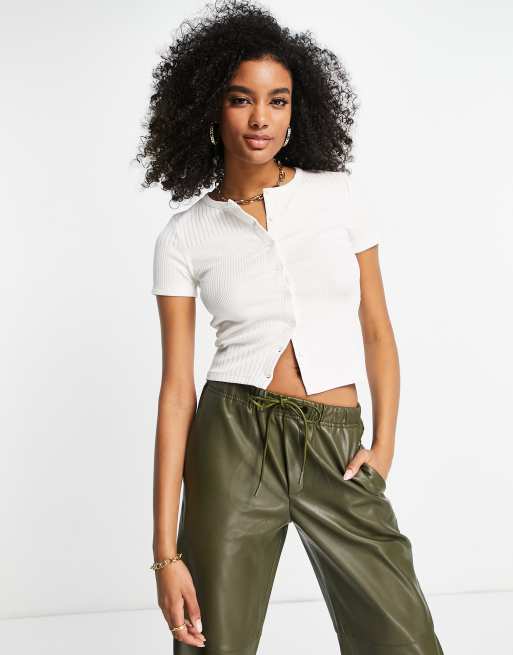 French connection leather shorts best sale