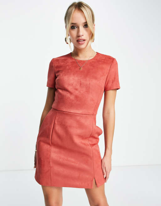 French connection suede dress best sale