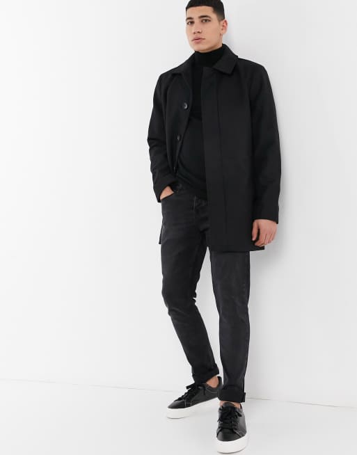 French Connection single breasted collar coat | ASOS