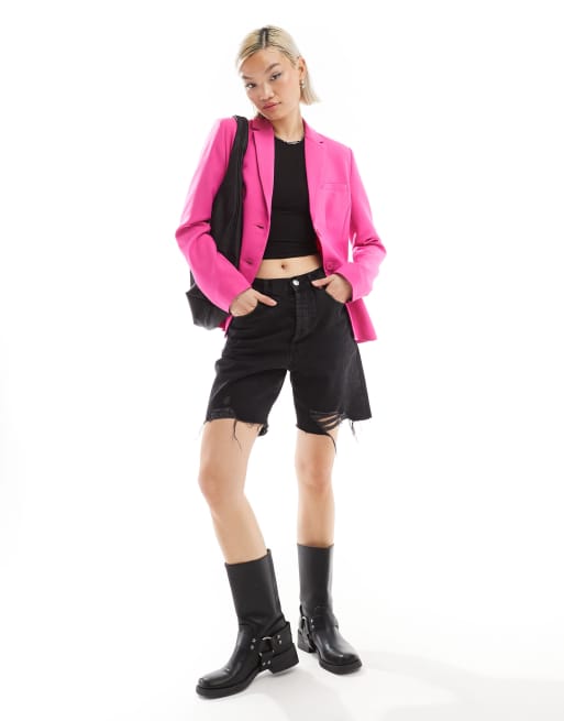French connection pink blazer deals