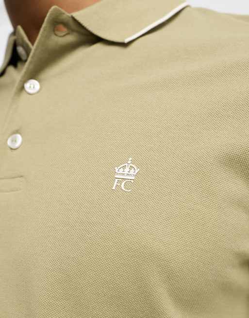 French connection polo shirt hot sale sale