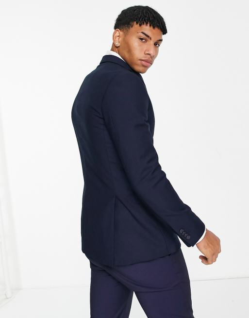 French Connection skinny fit double breasted suit jacket | ASOS