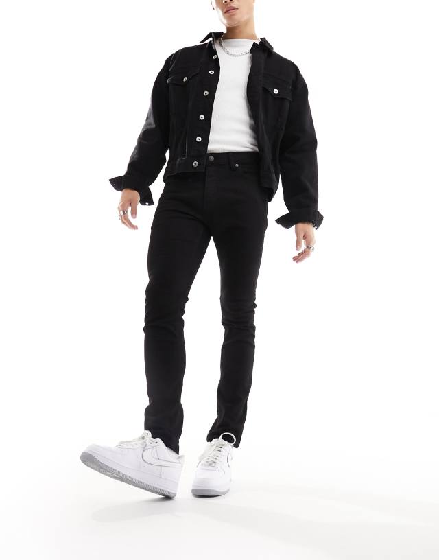 French Connection - skinny fit jeans in black