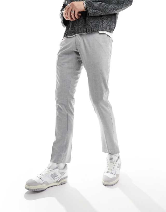 French Connection - skinny smart trouser in light grey