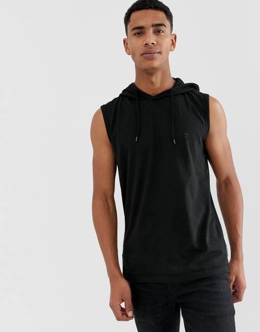 Asos sleeveless outlet hoodie