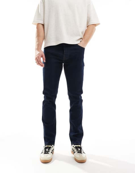French Connection slim fit jeans in dark indigo - view 1