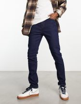 ASOS DESIGN stretch slim jeans in indigo