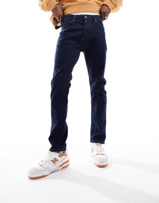 slim fit jeans in indigo-Navy