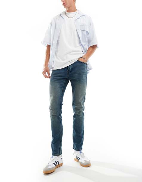 French Connection slim fit jeans in indigo - view 1