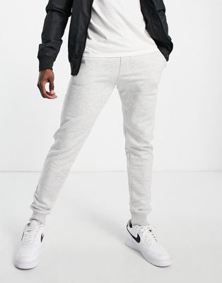 French Connection slim fit jogger in light grey