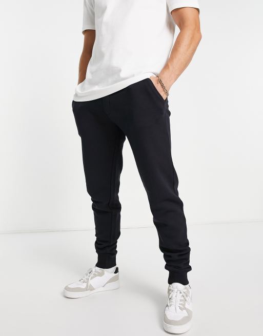 French Connection slim fit joggers in navy ASOS