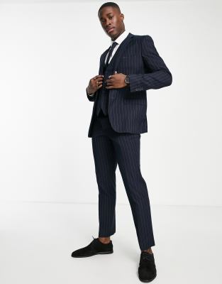 french connection pinstripe suit