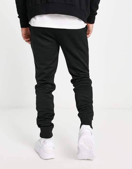 French Connection slim fit tricot sweatpants in black