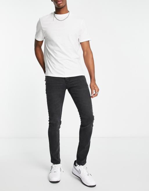 French Connection slim jeans in washed black