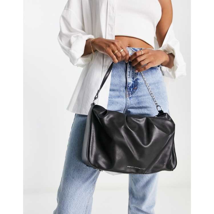 Slouchy discount black handbag