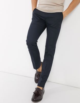 skinny fit smart pants