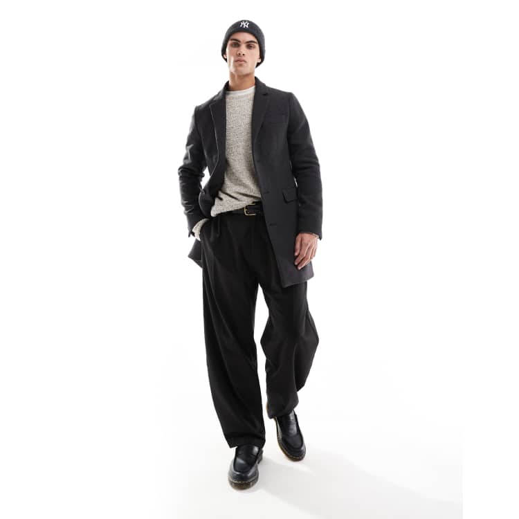 Smart fitted coat hot sale