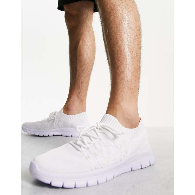 French connection white clearance trainers