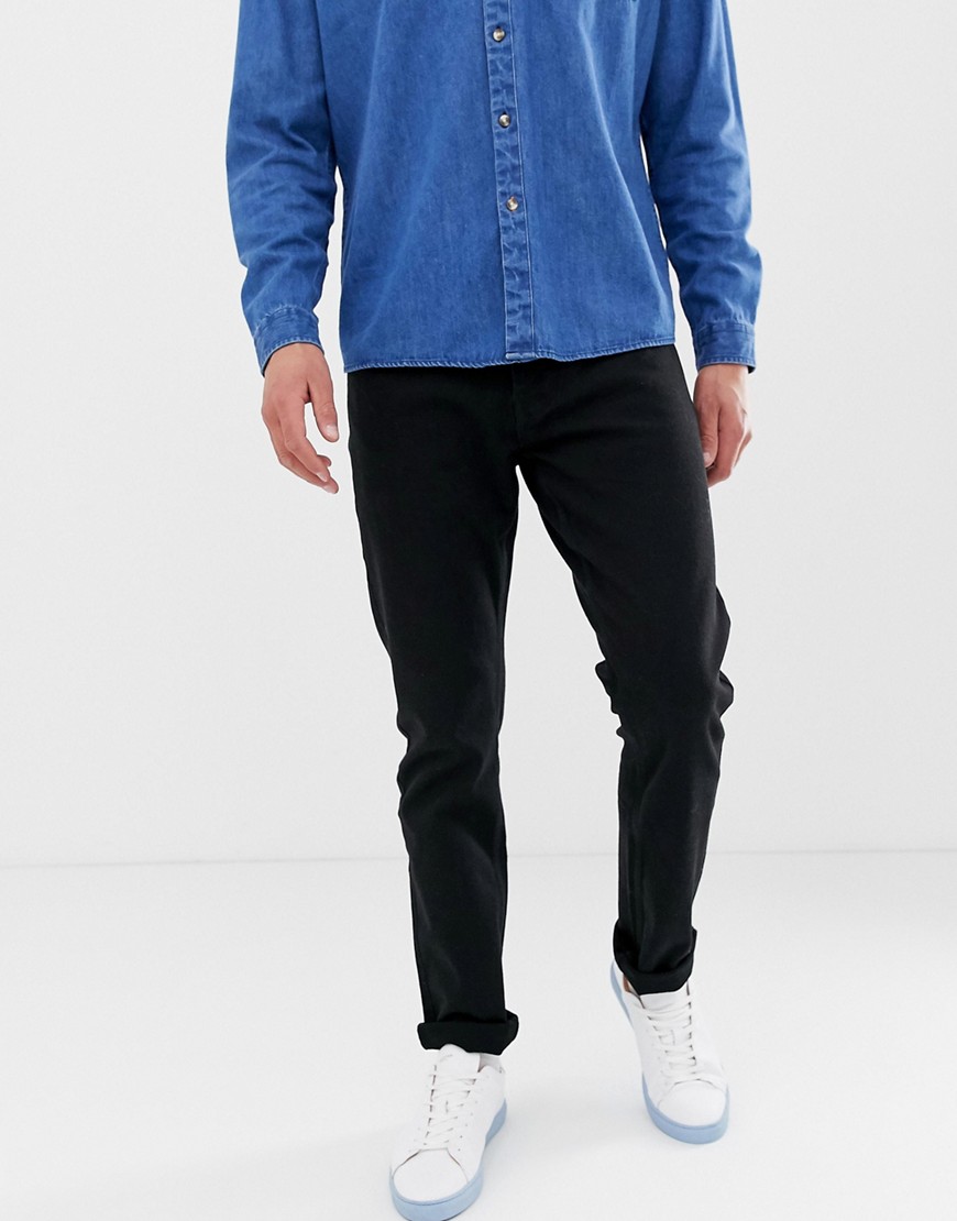 French Connection - sorte jeans med smal pasform og stretch