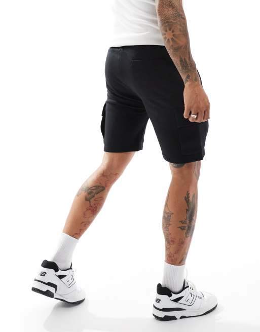 French Connection - Sorte jerseyshorts, 2 af 5