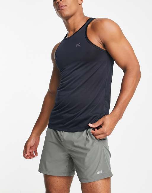 French Connection - Sport - Canotta da allenamento blu navy