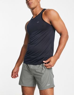 French Connection Sport training vest in navy