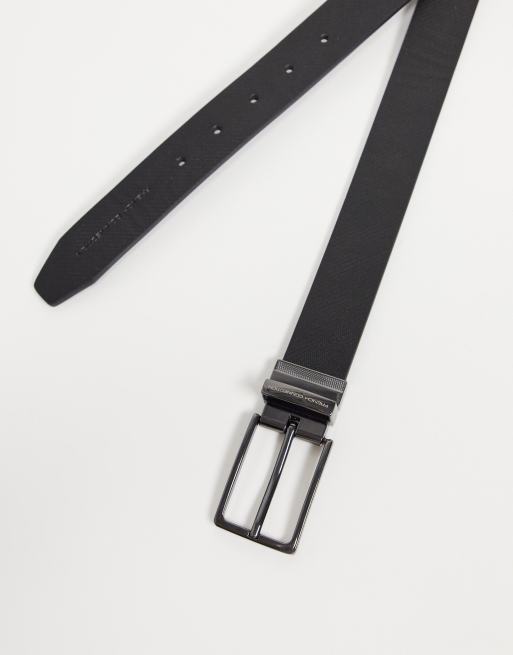 French Connection Reversible Leather Belt